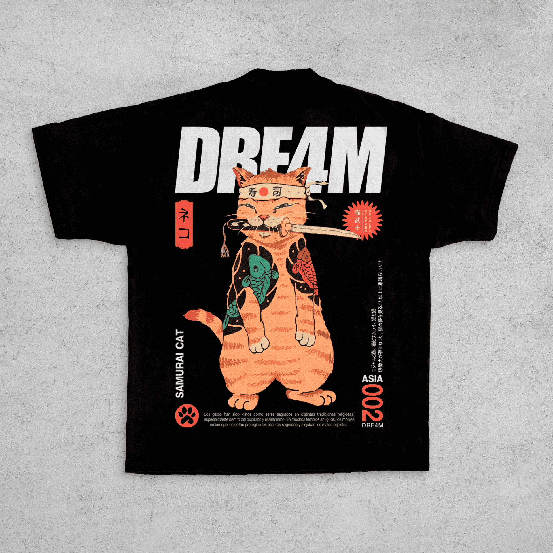 Remera ASIA 002 (BLACK)